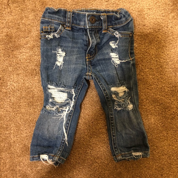 baby jeans ripped